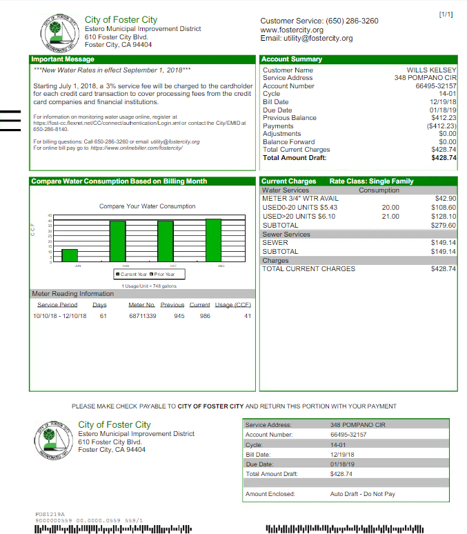  Minol USA business utility bill 